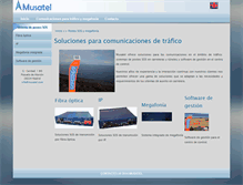 Tablet Screenshot of musatel.com